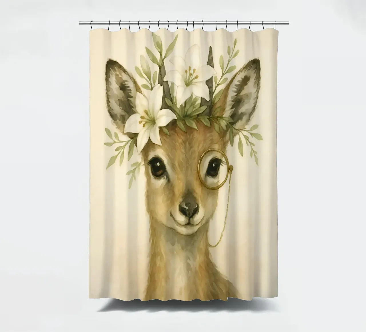 Lily Whimsy: Das edle Kitz Duschvorhang von Graceful Desine