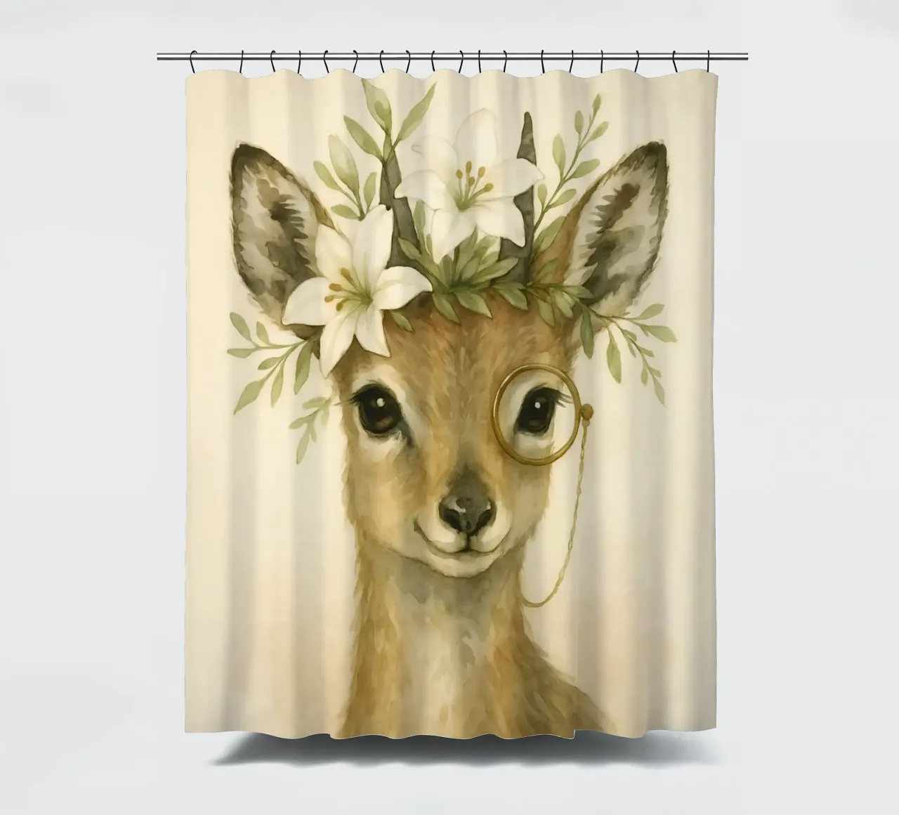 Lily Whimsy: Das edle Kitz Duschvorhang von Graceful Desine