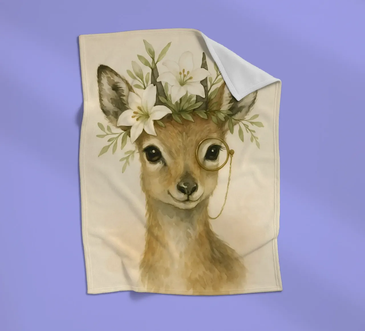 Lily Whimsy: Das edle Kitz Fleecedecke von Graceful Desine