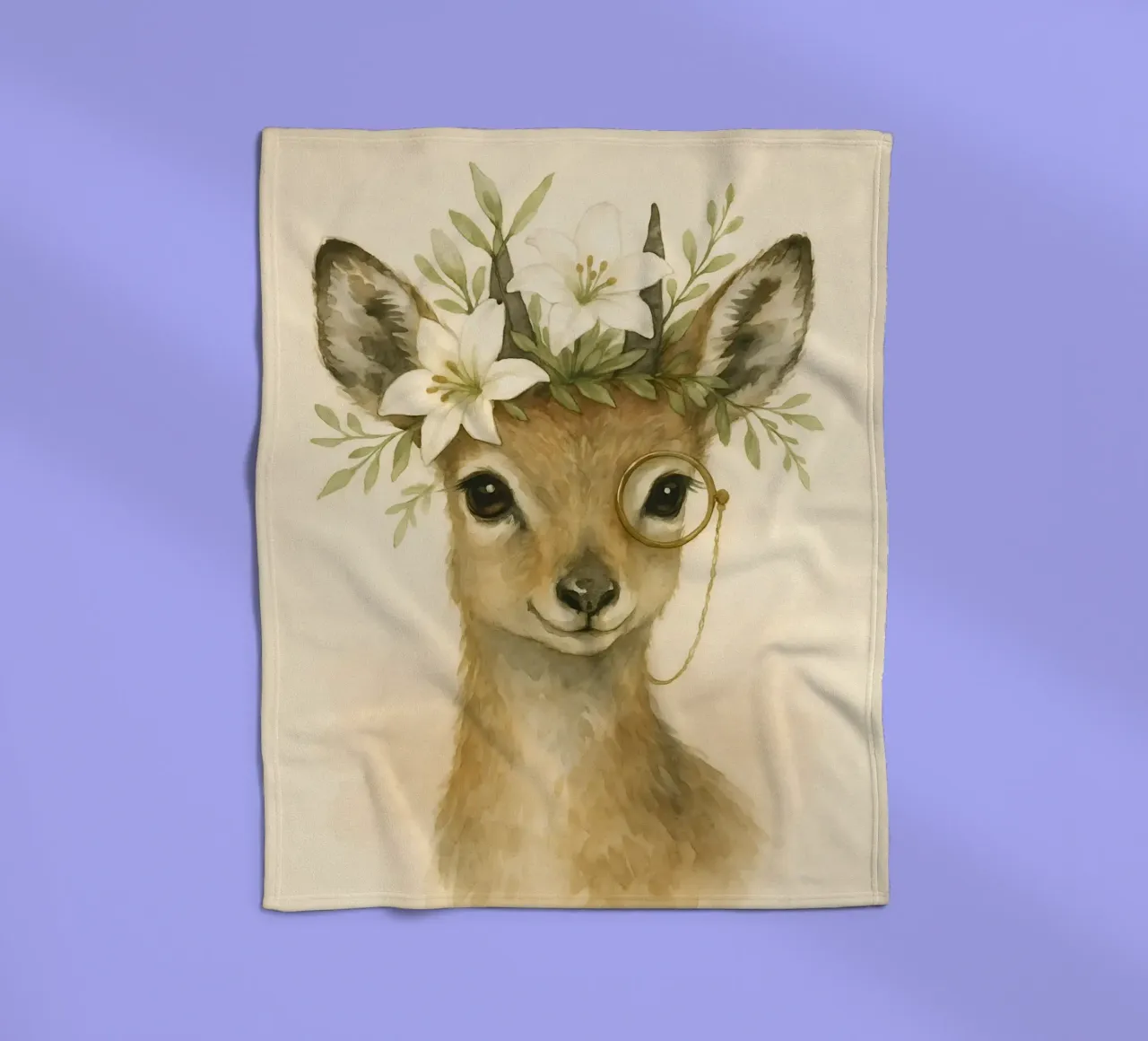 Lily Whimsy: Das edle Kitz Fleecedecke von Graceful Desine