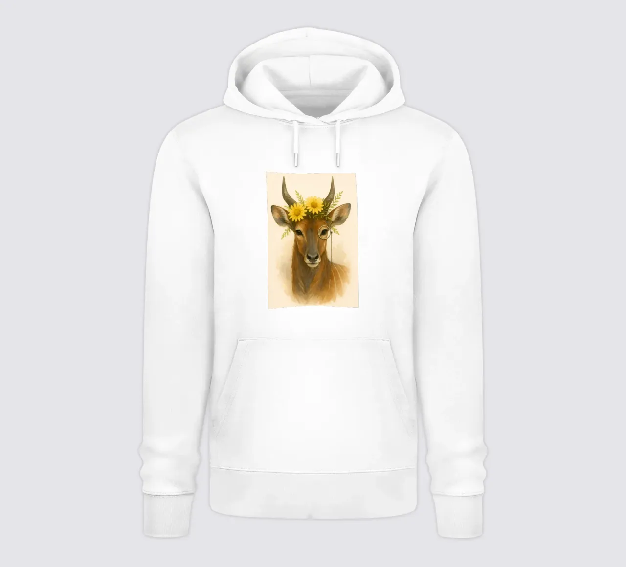 Sguardo d'oro: L'antilope regale felpa con cappuccio da Graceful Desine