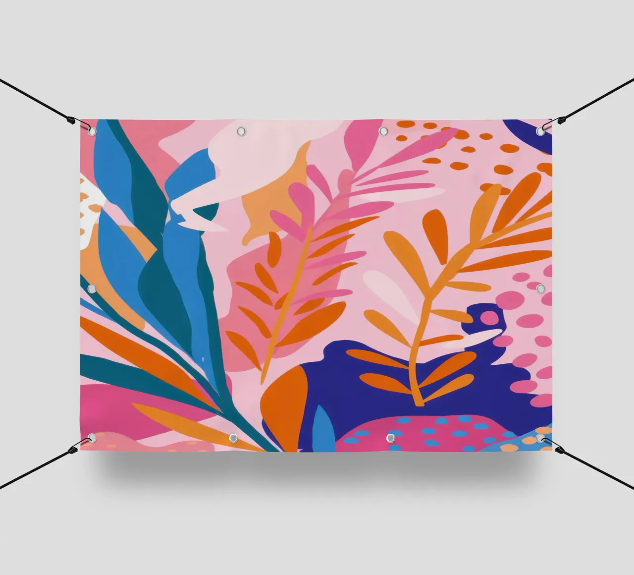 Paesaggio da sogno con fogliame tropicale telo in pvc da Gaia Viesta