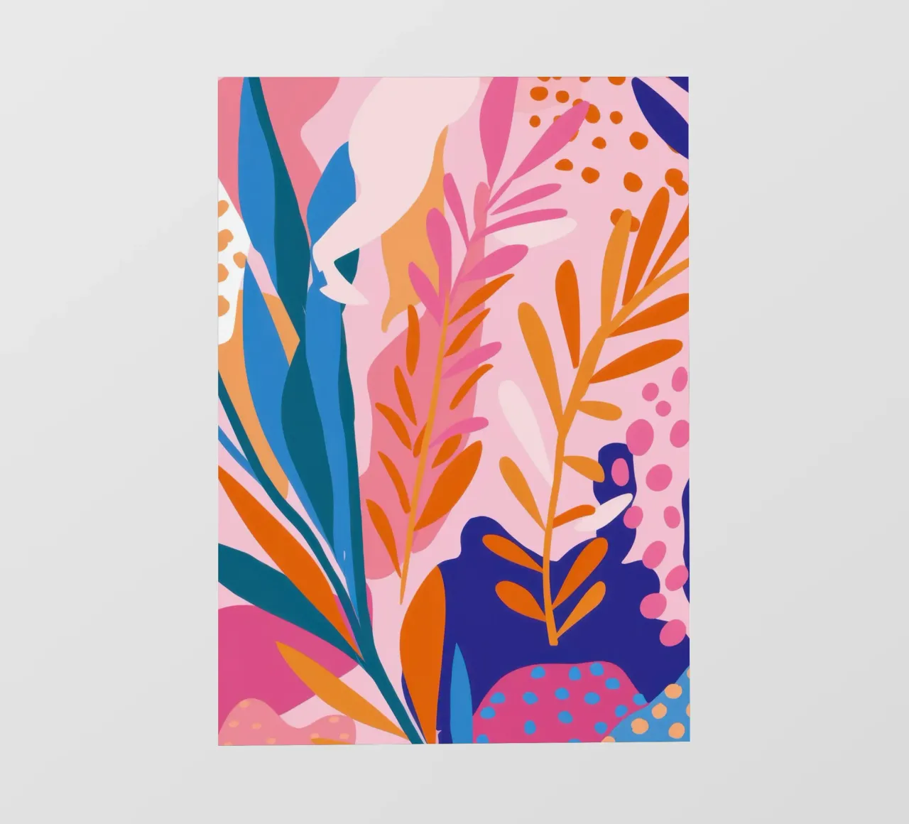 Paesaggio da sogno con fogliame tropicale telo in pvc da Gaia Viesta