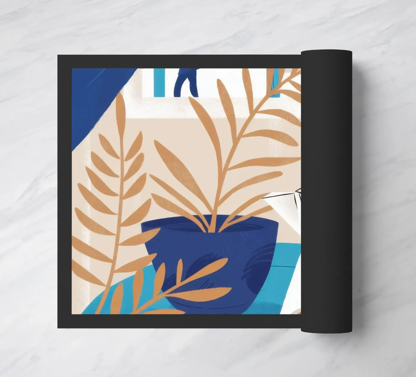 Sunlit Window Coffee doormat by Obs Canvas