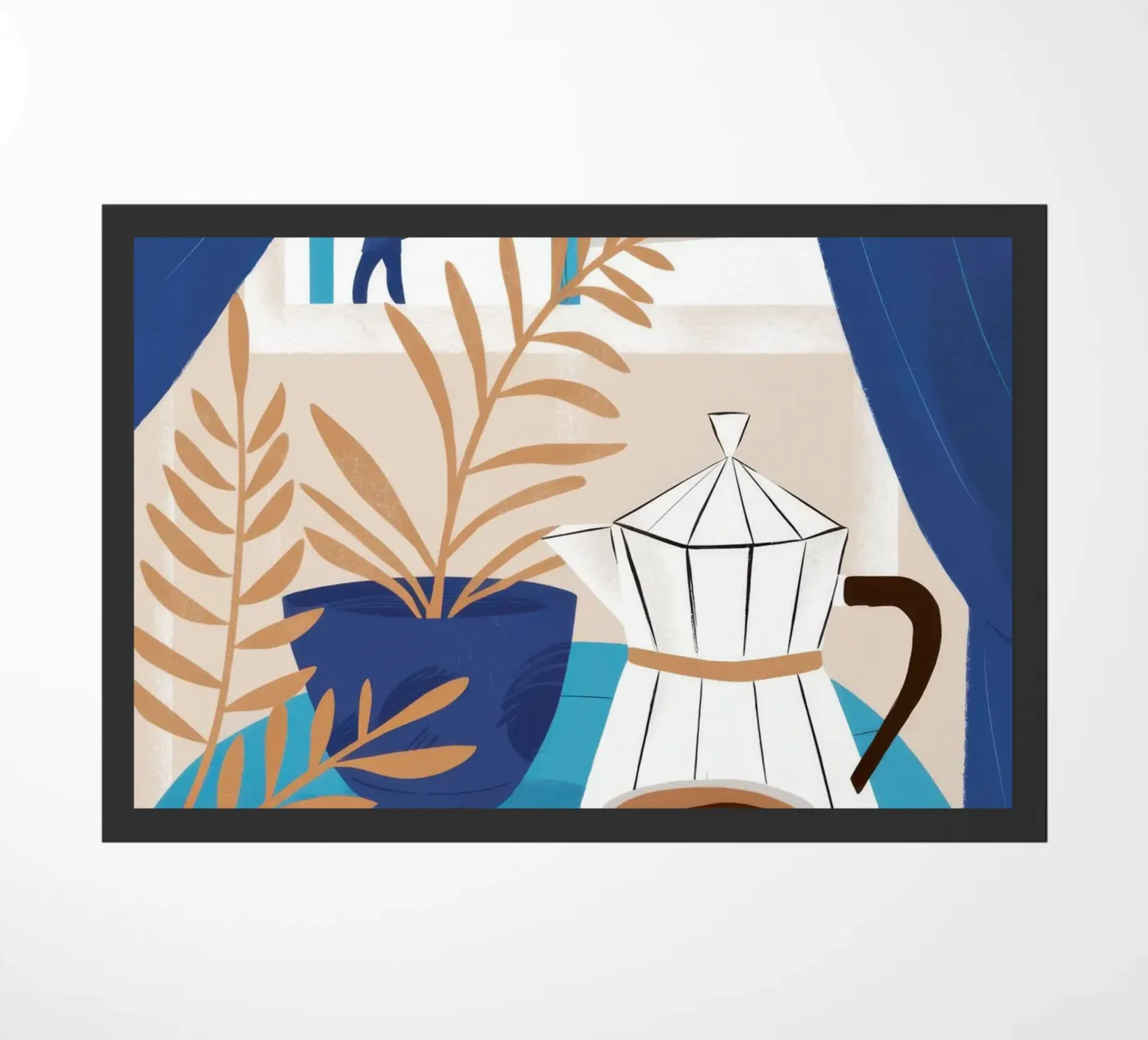 Sunlit Window Coffee doormat by Obs Canvas