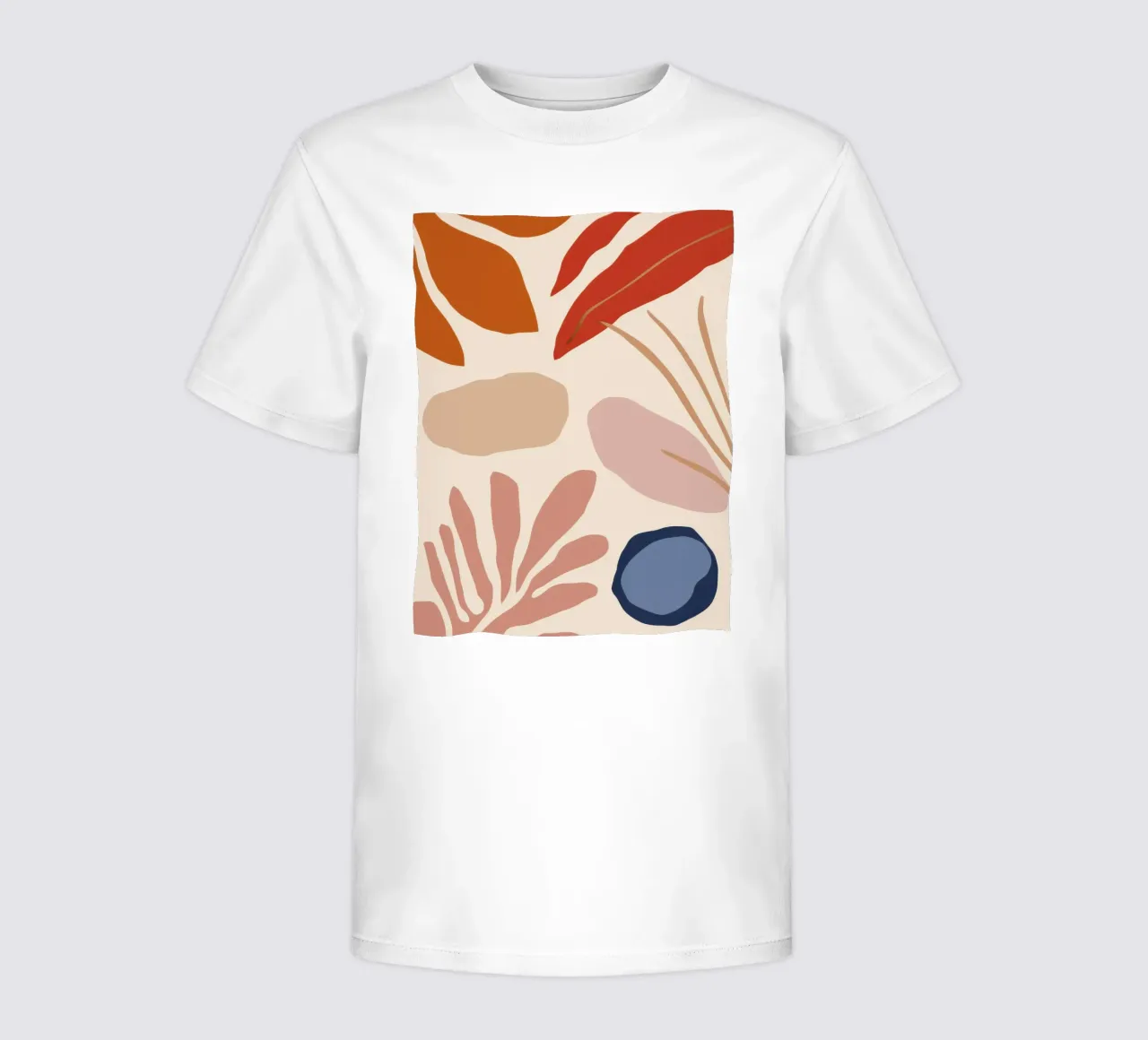Letto a foglie d'autunno t-shirt bambini da Thistle Bloom