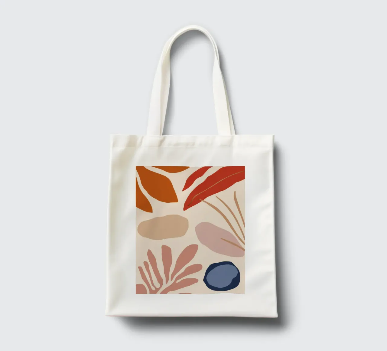 Letto a foglie d'autunno borsa in juta da Thistle Bloom