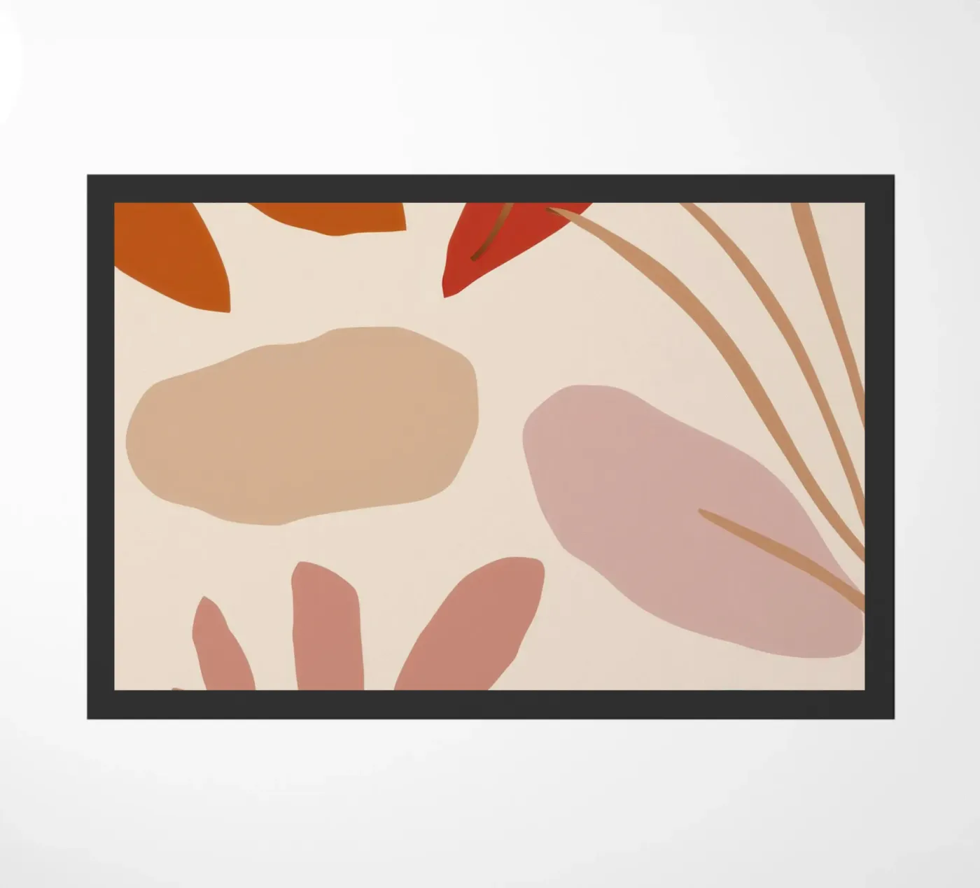 Autumn Leaf Bed doormat by Thistle Bloom