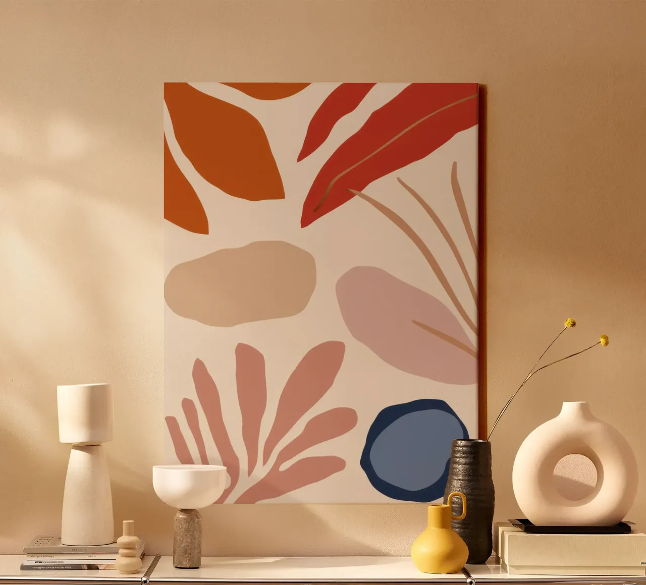 Letto a foglie d'autunno tela da Thistle Bloom