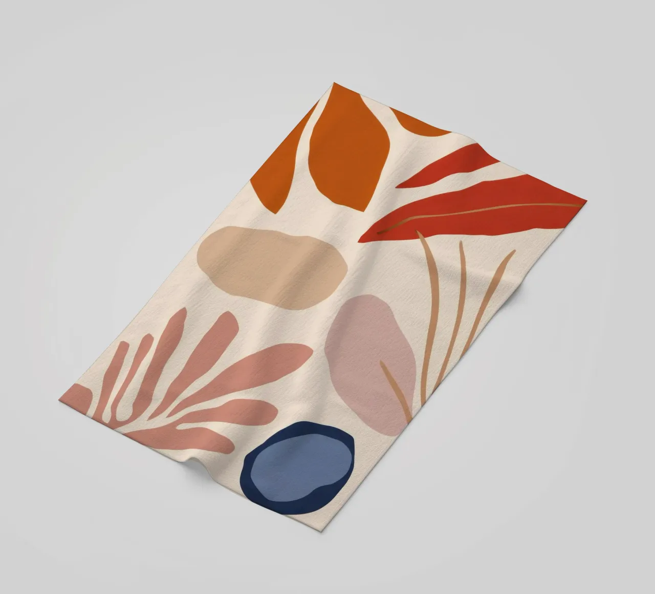 Letto a foglie d'autunno telo mare da Thistle Bloom