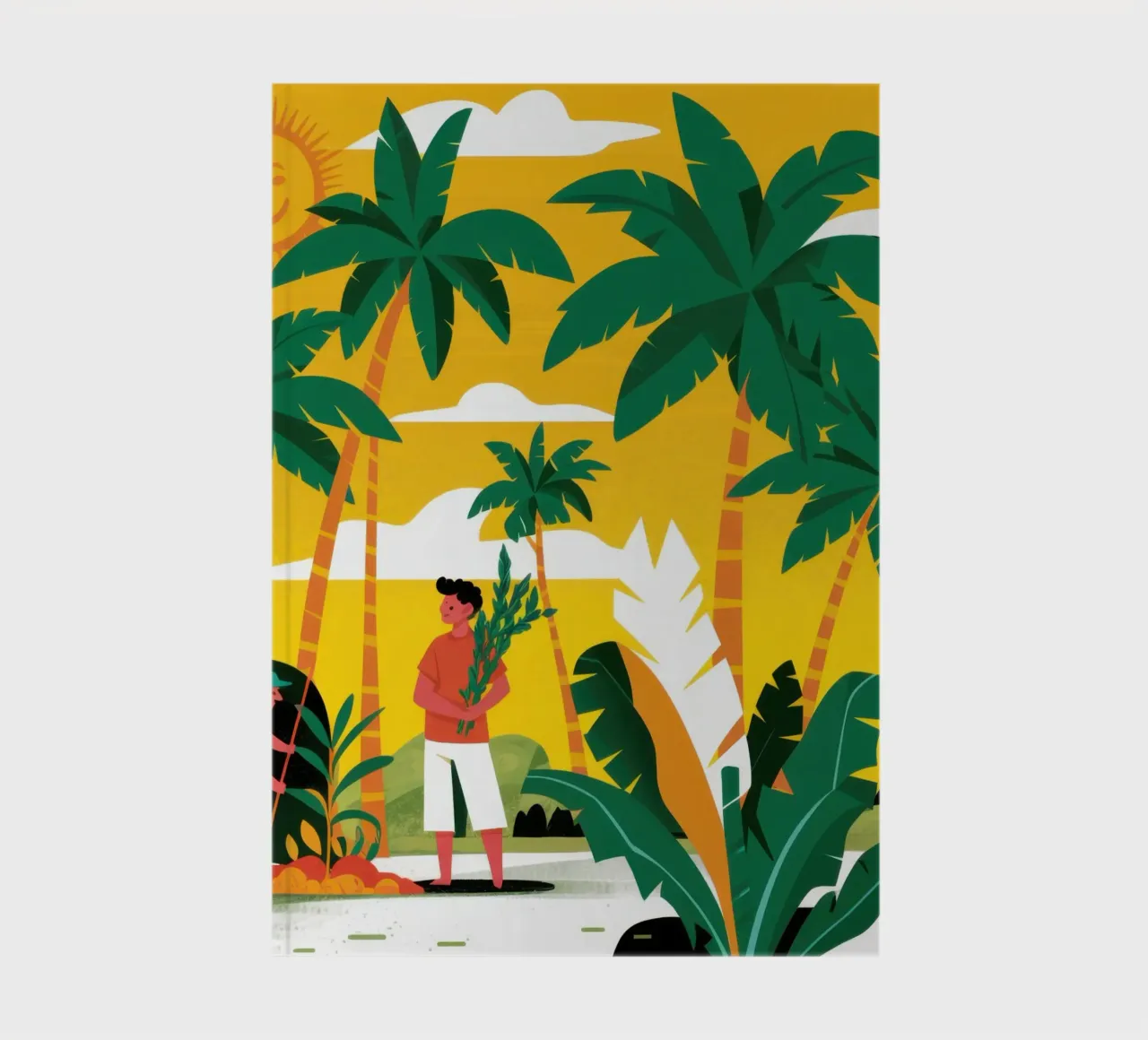 Sunset Toucan Tropics notebook by Gaia Viesta