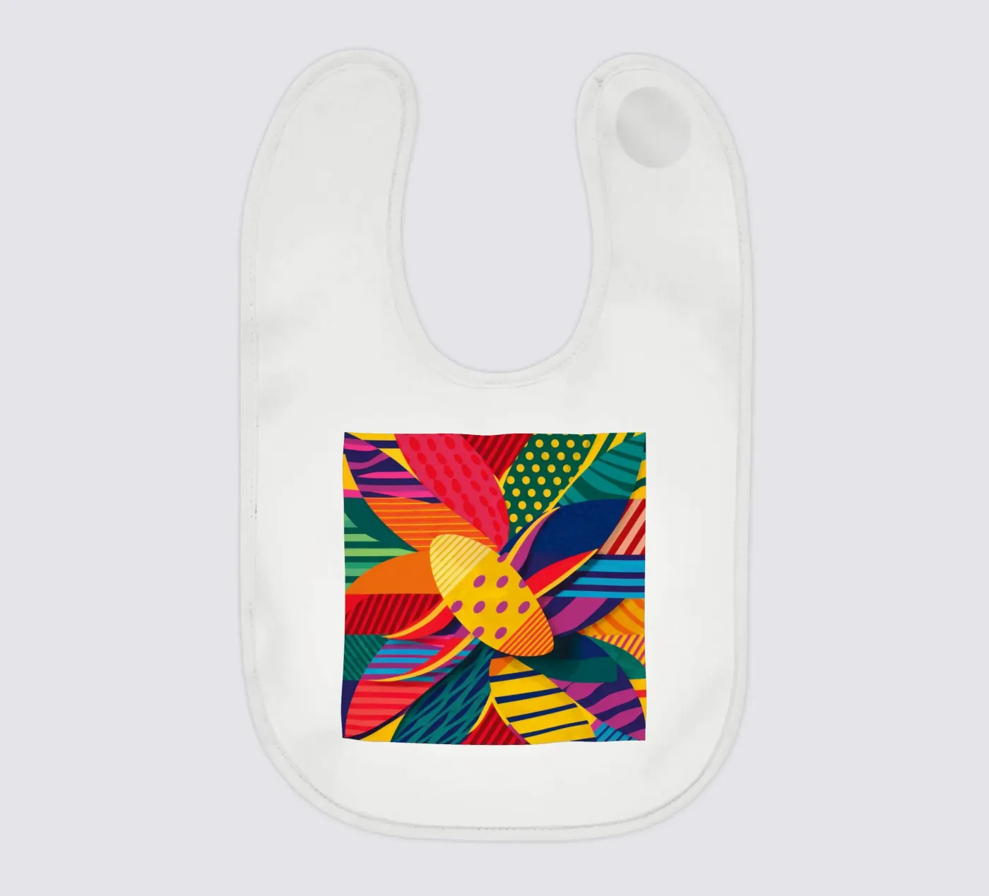 Textured Pattern Weave Babylätzchen von Line Fable