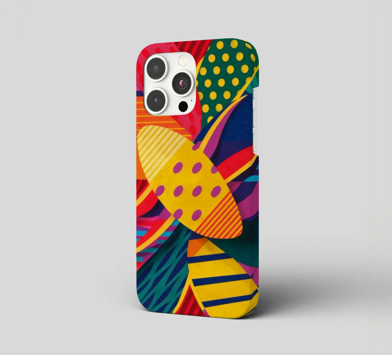 Strukturiertes Webmuster iPhone Hülle von Line Fable