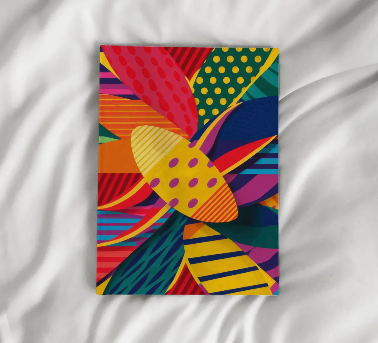 Textured Pattern Weave notebook by Line Fable