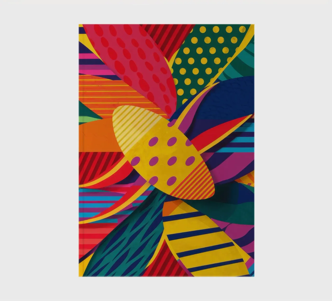 Textured Pattern Weave notebook by Line Fable