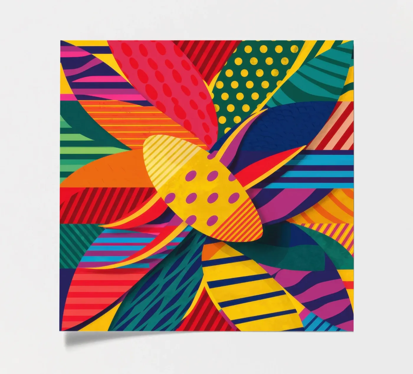 Textured Pattern Weave Stickerbogen von Line Fable