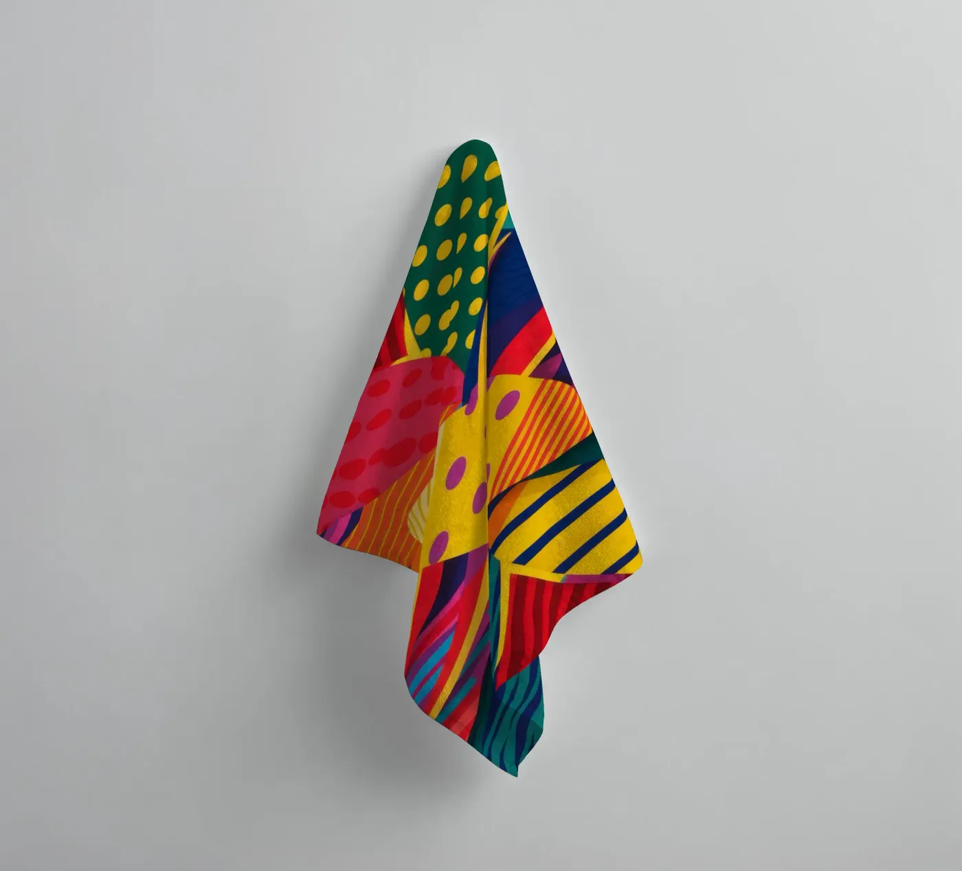Textured Pattern Weave towel by Line Fable
