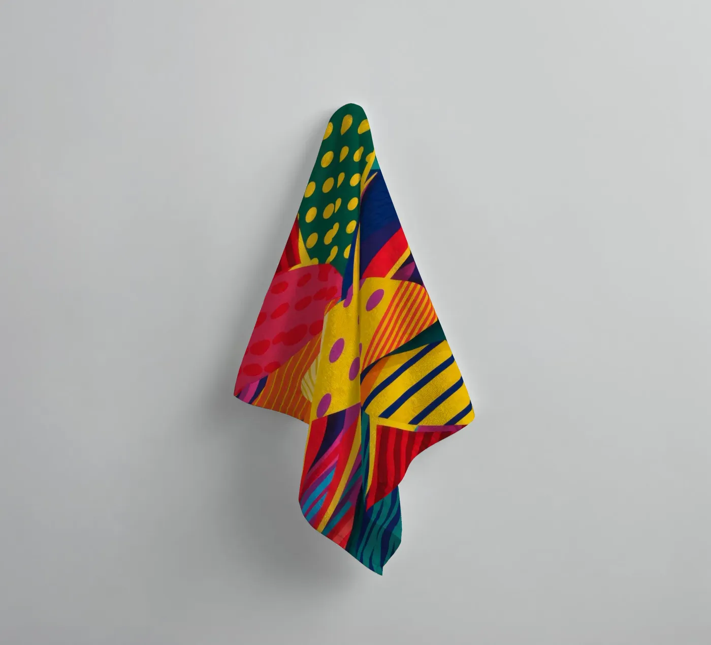 Textured Pattern Weave towel by Line Fable