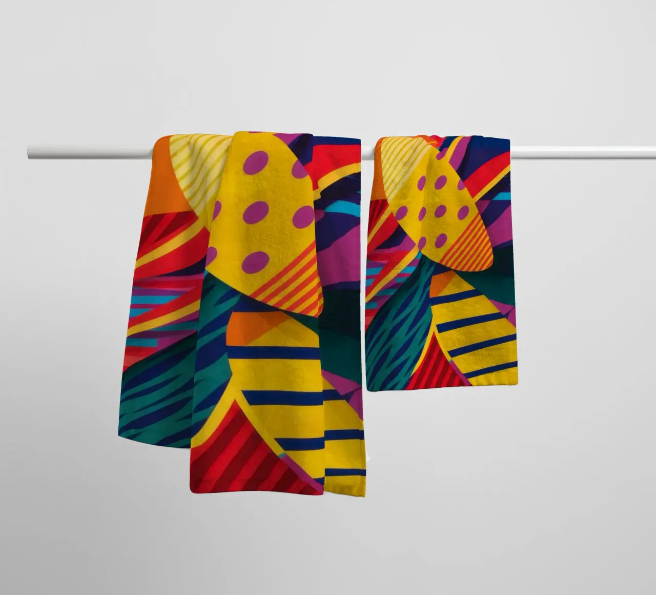 Textured Pattern Weave towel by Line Fable