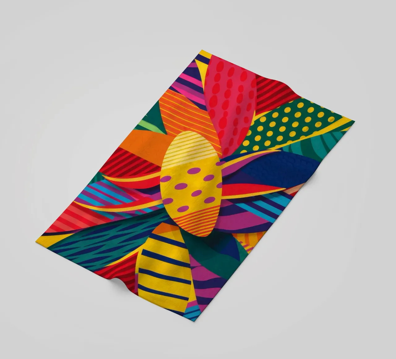 Tissage à motifs texturés serviette de plage de Line Fable