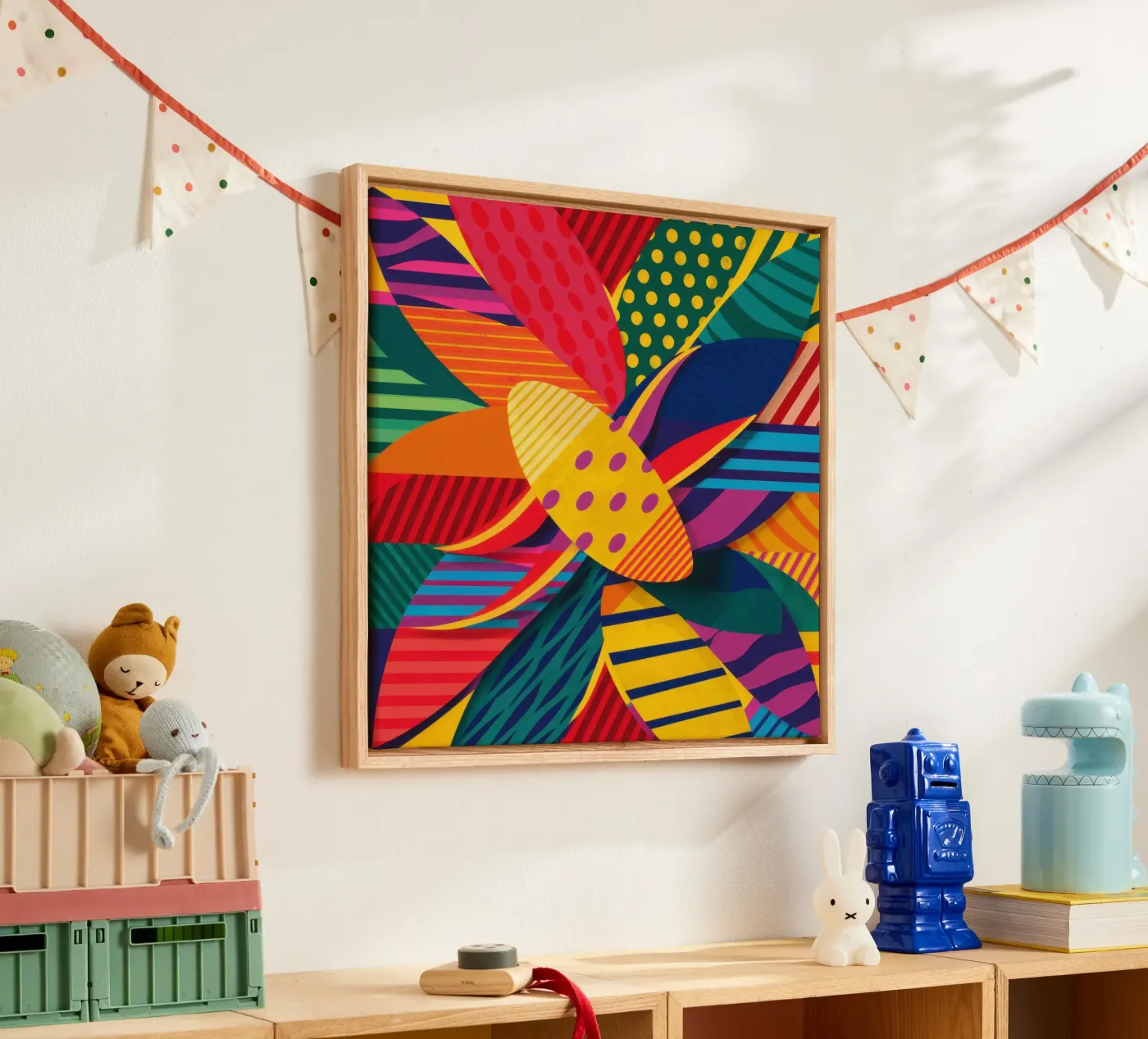 Textured Pattern Weave canvas by Line Fable