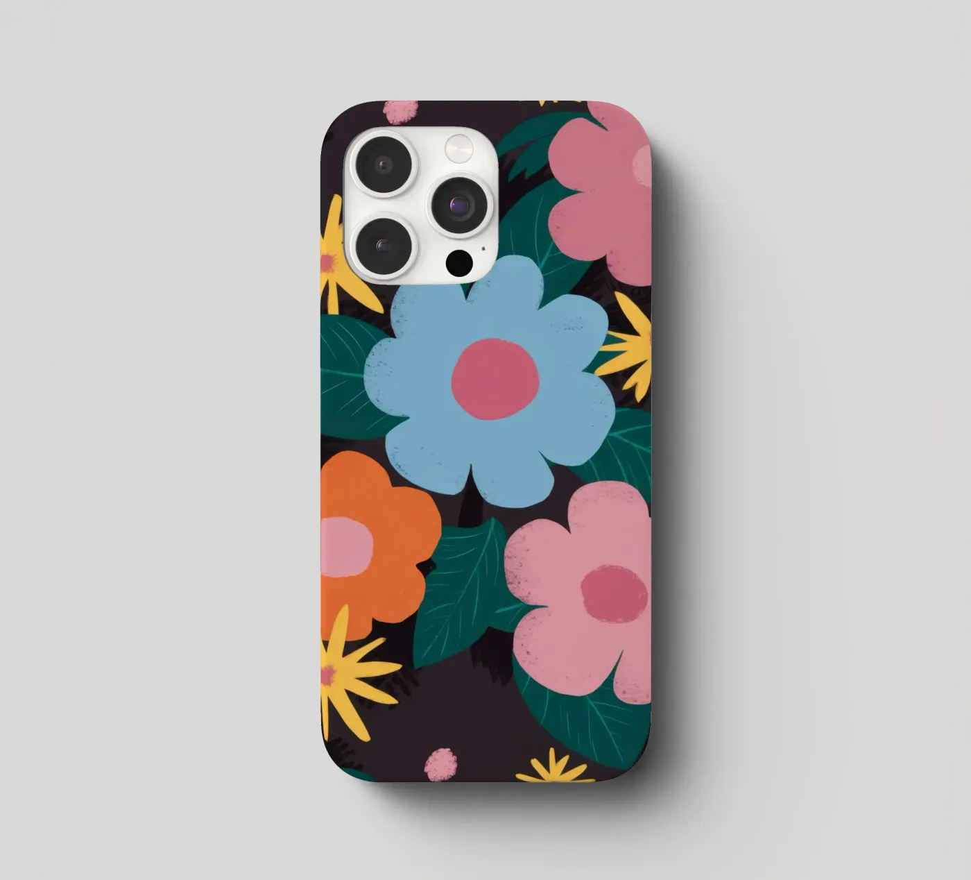 Simple Daisy Pattern iphone case by Obs Canvas