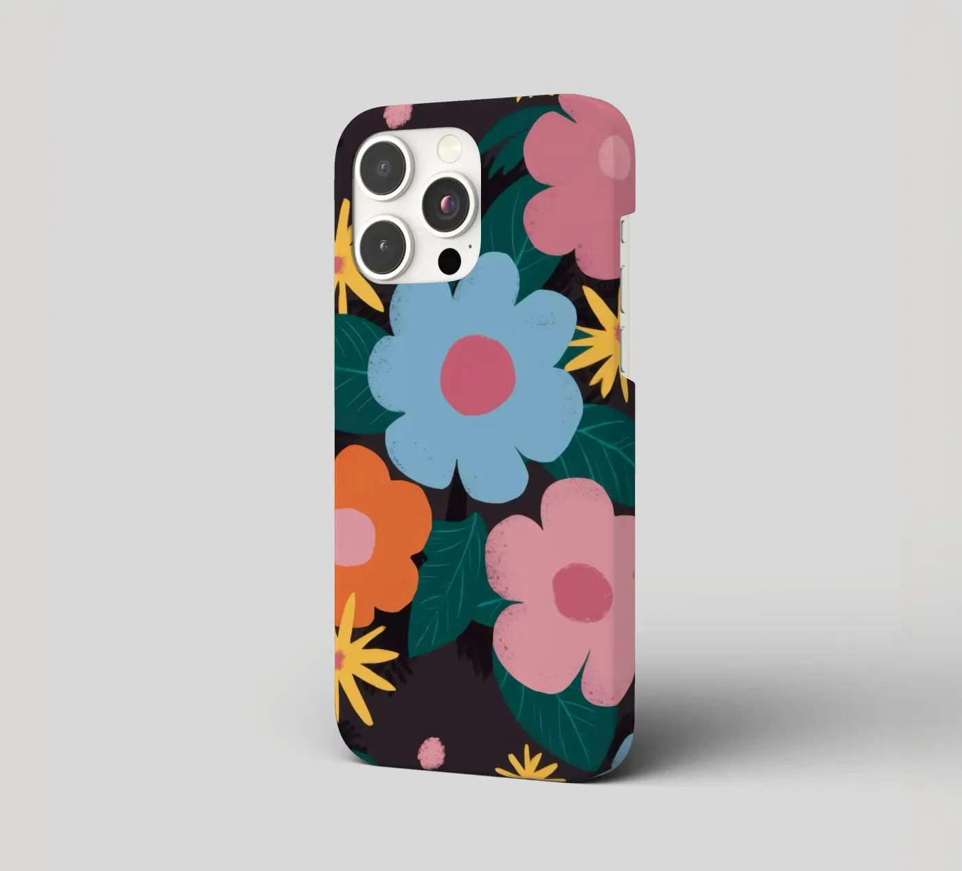 Simple Daisy Pattern iphone case by Obs Canvas