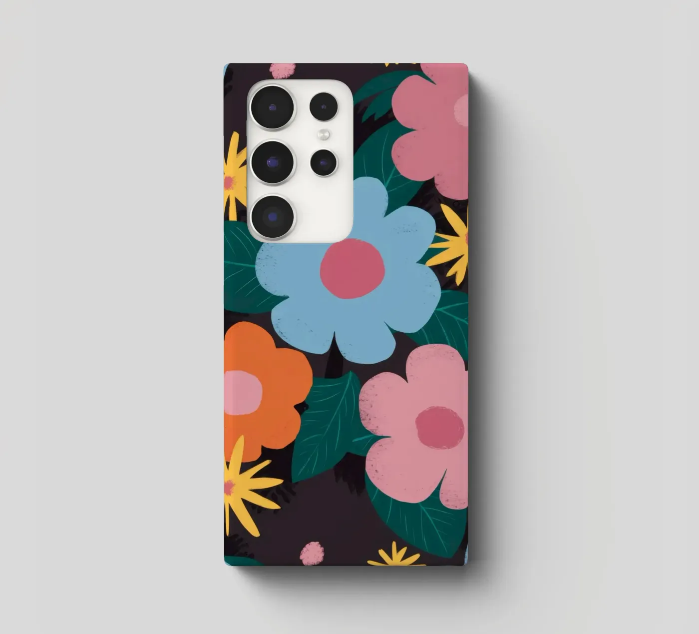 Modello semplice di margherita cover samsung da Obs Canvas