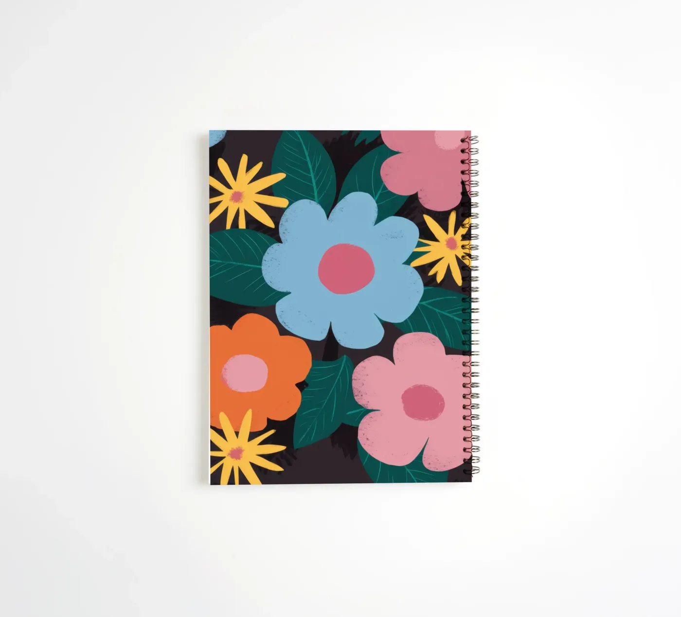 Einfaches Gänseblümchen-Muster Ringbuch von Obs Canvas