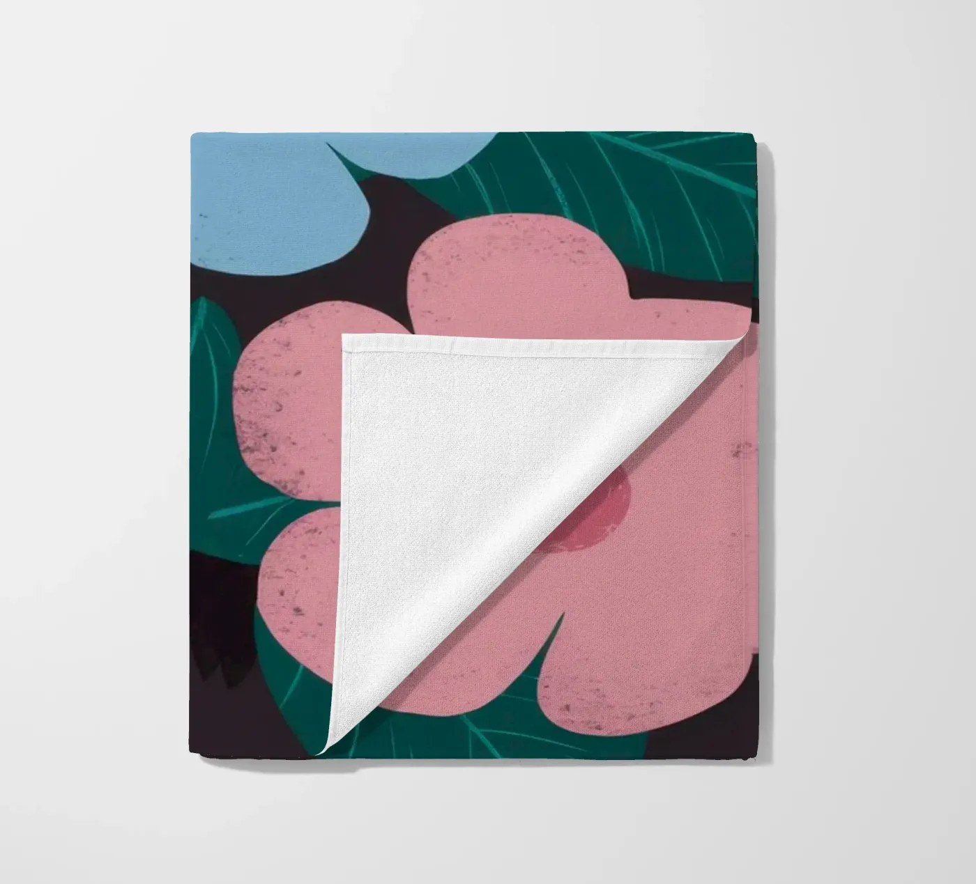 Simple Daisy Pattern beach towel by Obs Canvas