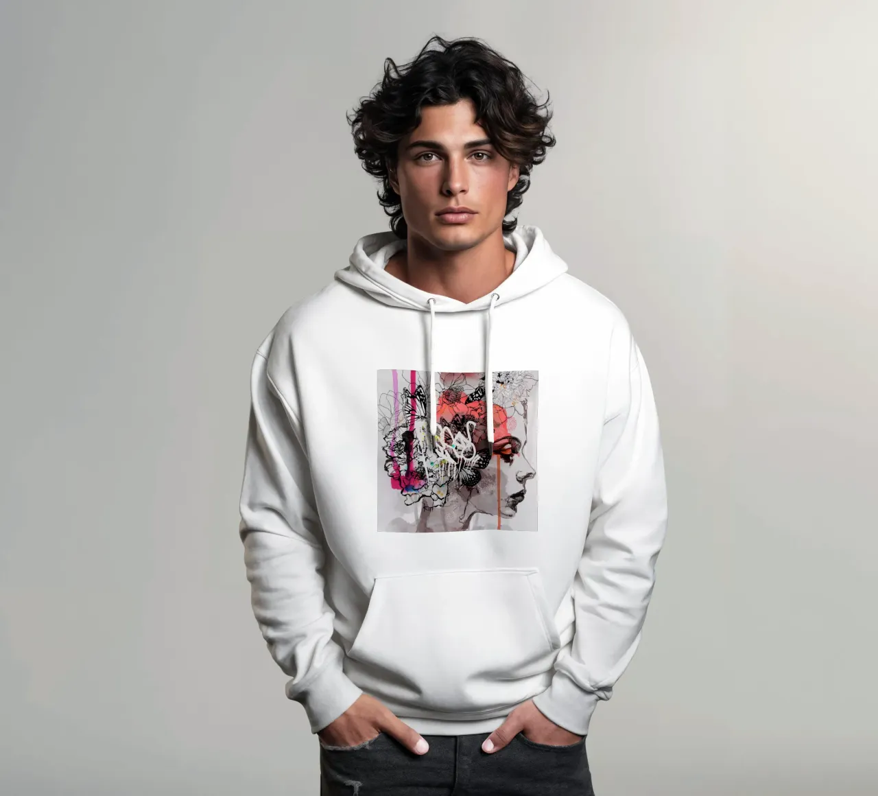 c o s m i c w a v e s sweat à capuche de Giulio Iurissevich