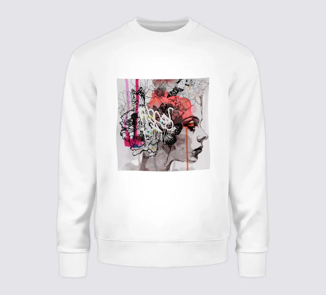c o s m i c w a v e s Sweatshirt von Giulio Iurissevich