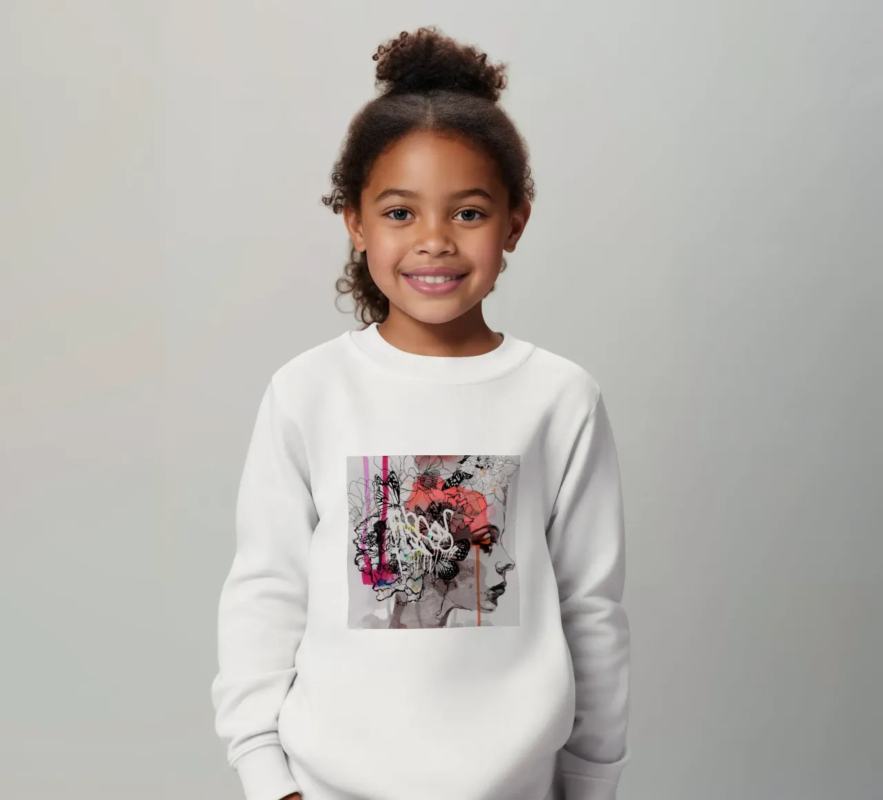 c o s m i c w a v e s Kinder Sweatshirt von Giulio Iurissevich
