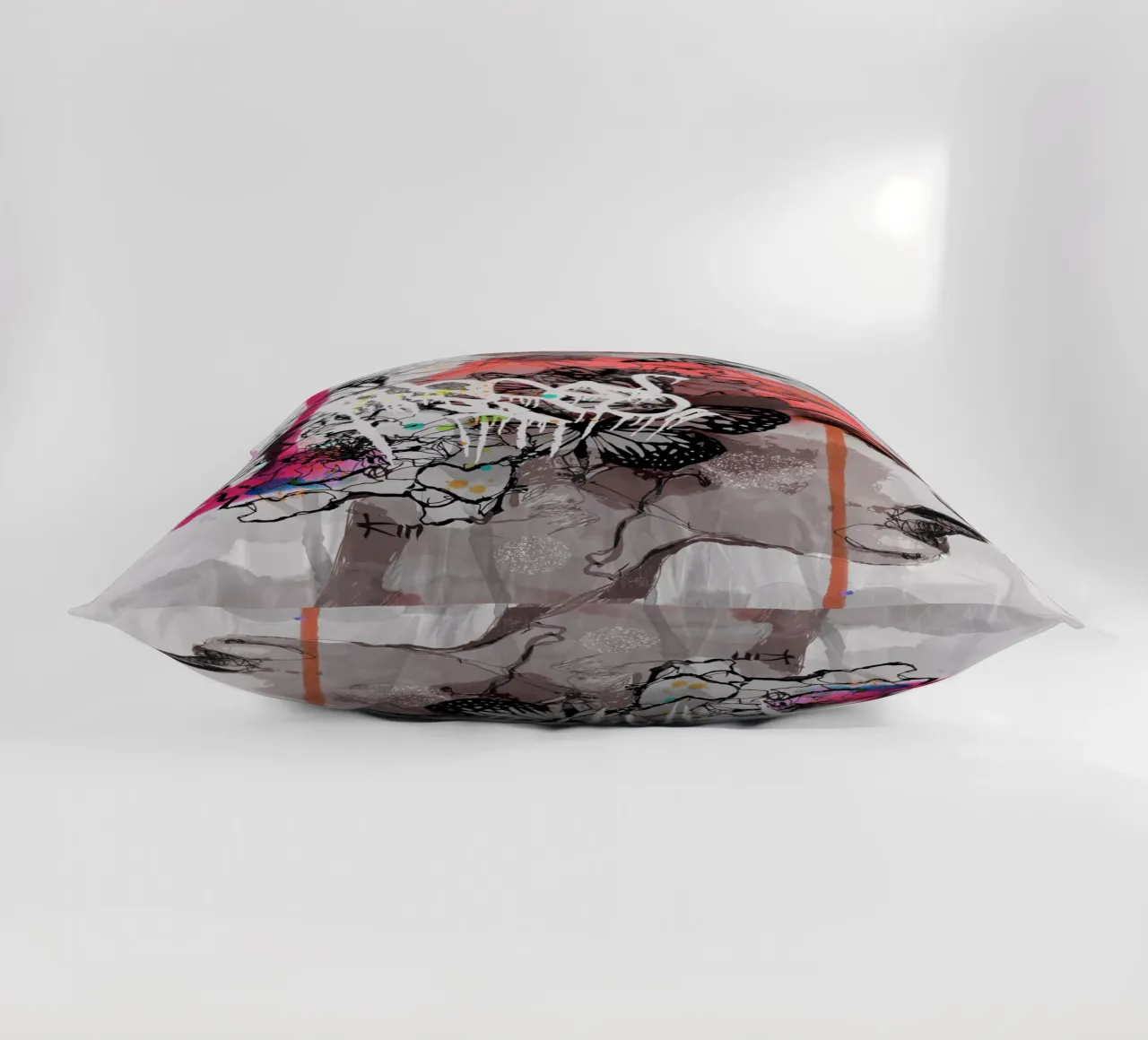 c o s m i c w a v e s cuscino da Giulio Iurissevich