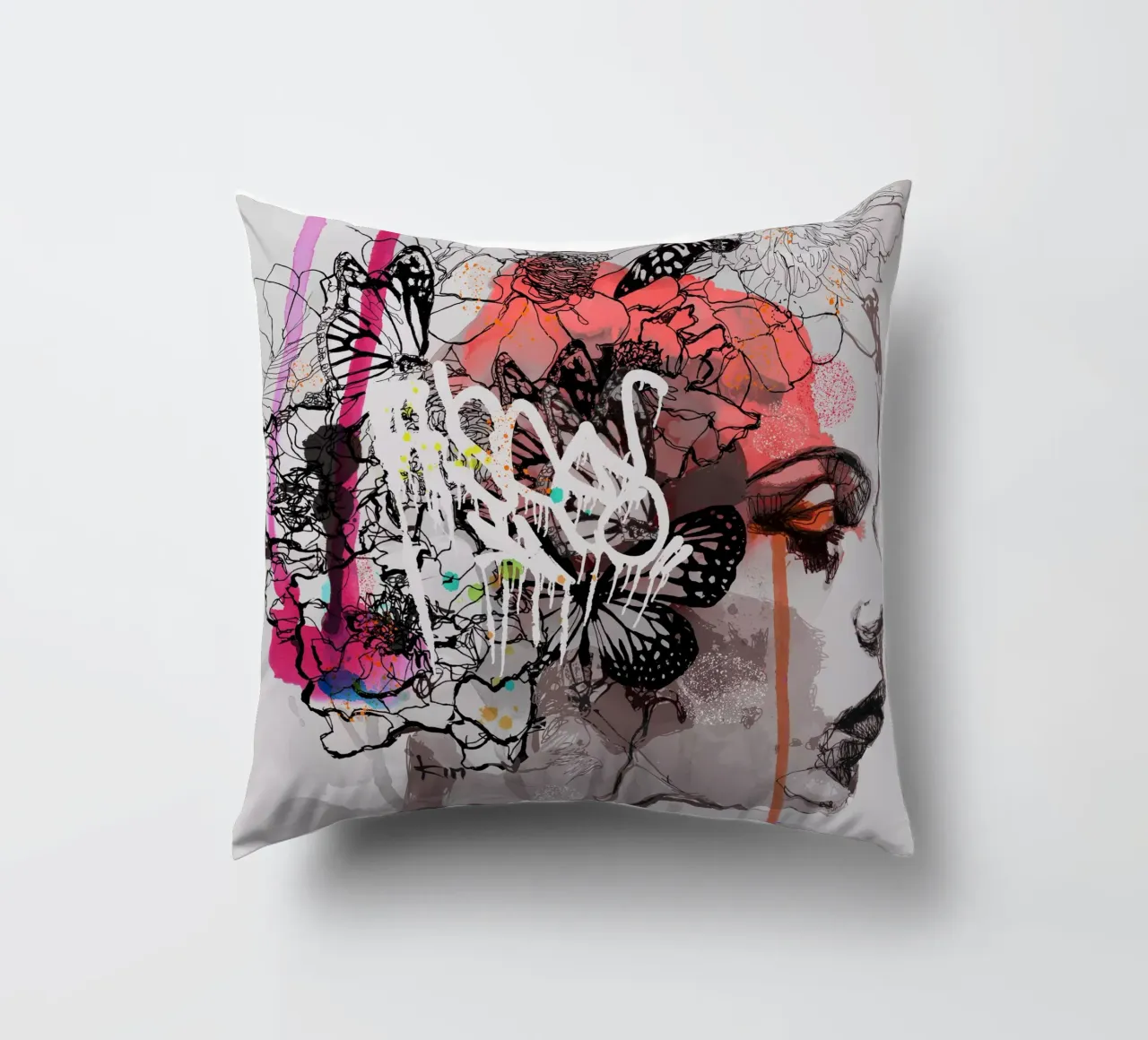 c o s m i c w a v e s cuscino da Giulio Iurissevich