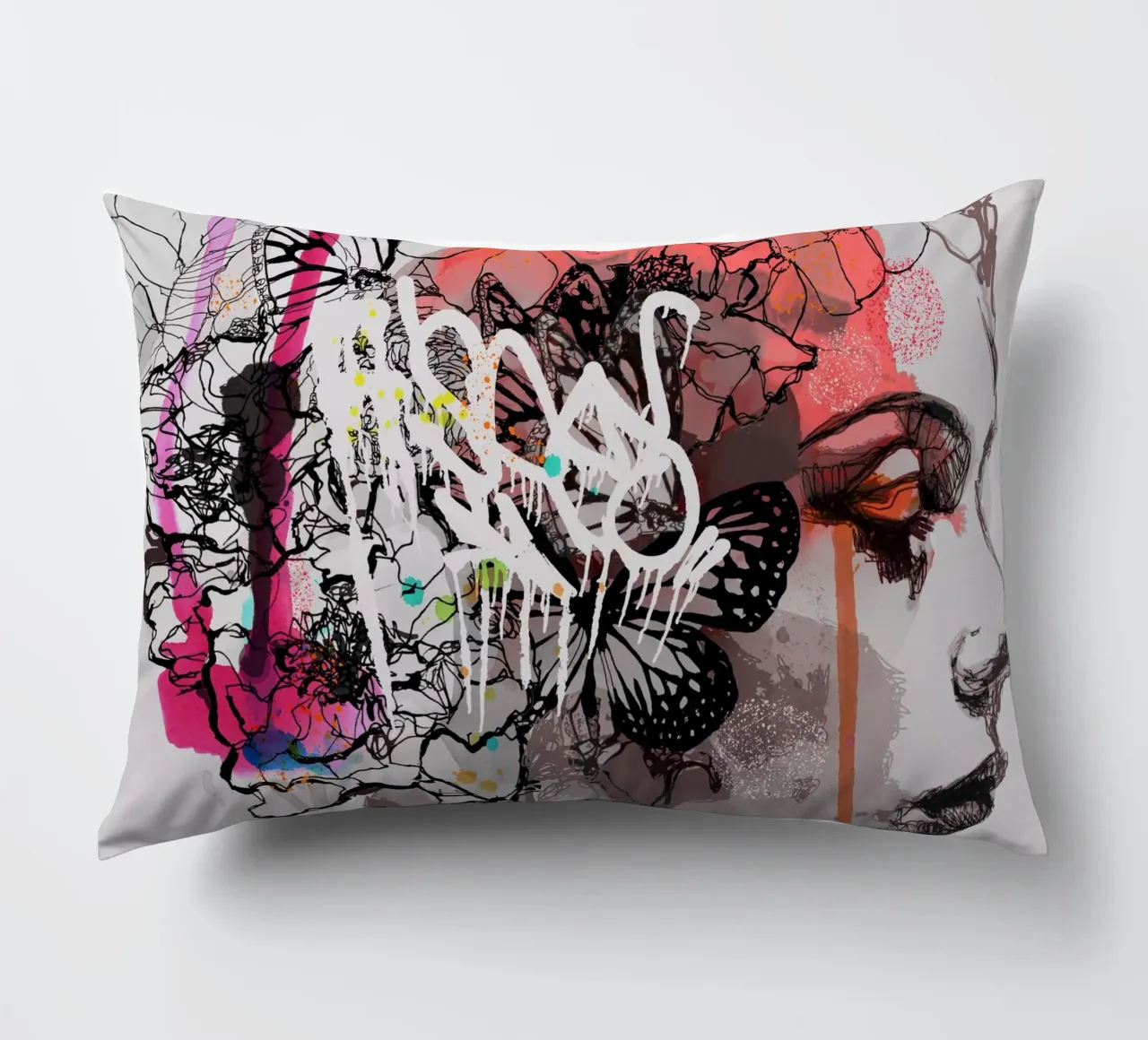 c o s m i c w a v e s cuscino da Giulio Iurissevich