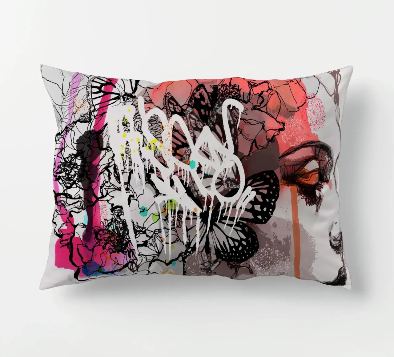 c o s m i c w a v e s cuscino da Giulio Iurissevich