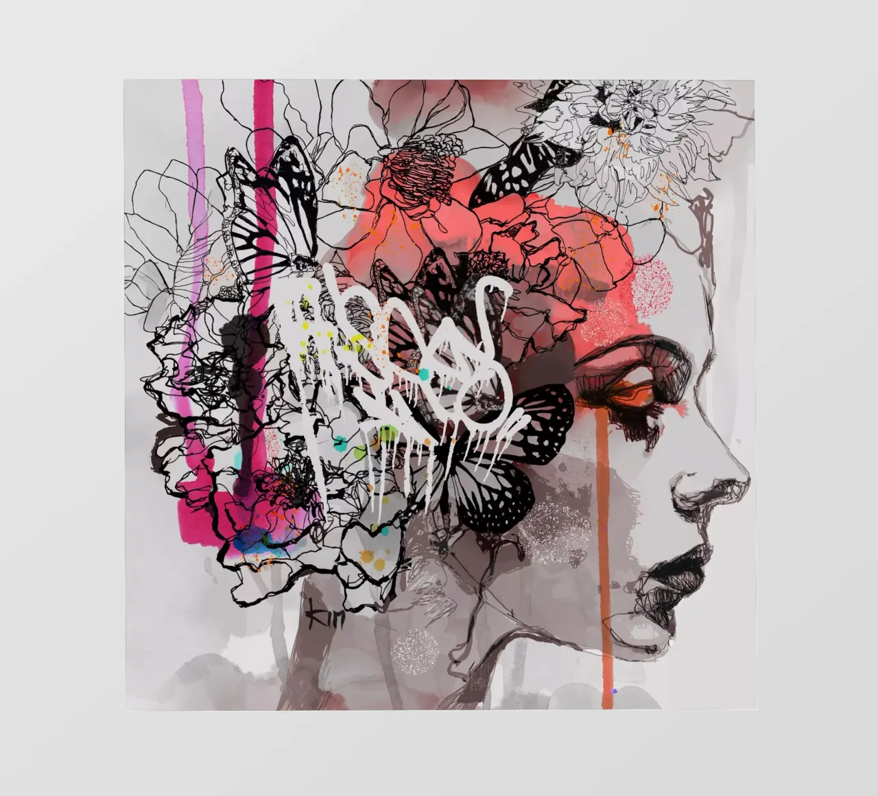 c o s m i c w a v e s telo in pvc da Giulio Iurissevich