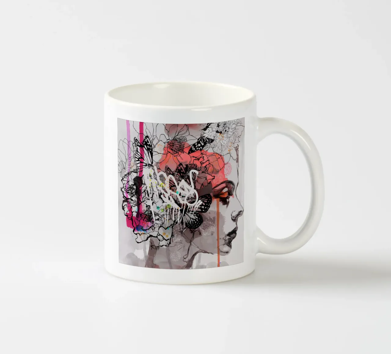 c o s m i c w a v e s mug en céramique de Giulio Iurissevich