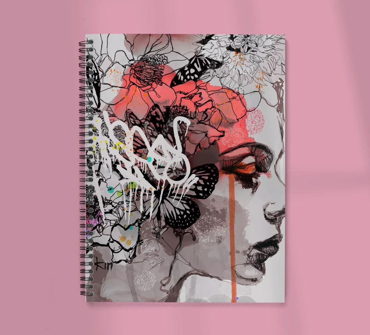 c o s m i c w a v e s carnet à spirale de Giulio Iurissevich