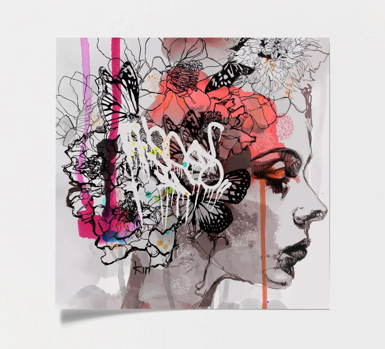 c o s m i c w a v e s planche autocollant de Giulio Iurissevich
