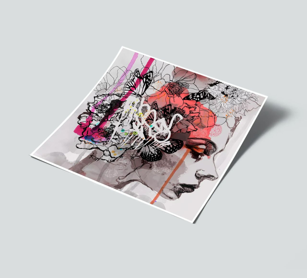 c o s m i c w a v e s planche autocollant de Giulio Iurissevich