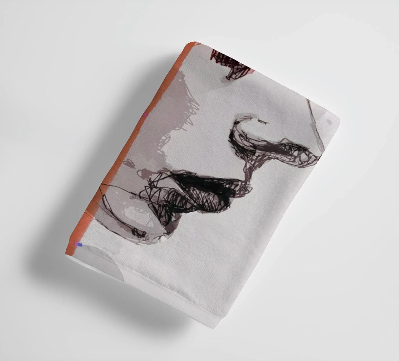 c o s m i c w a v e s serviette de bain de Giulio Iurissevich