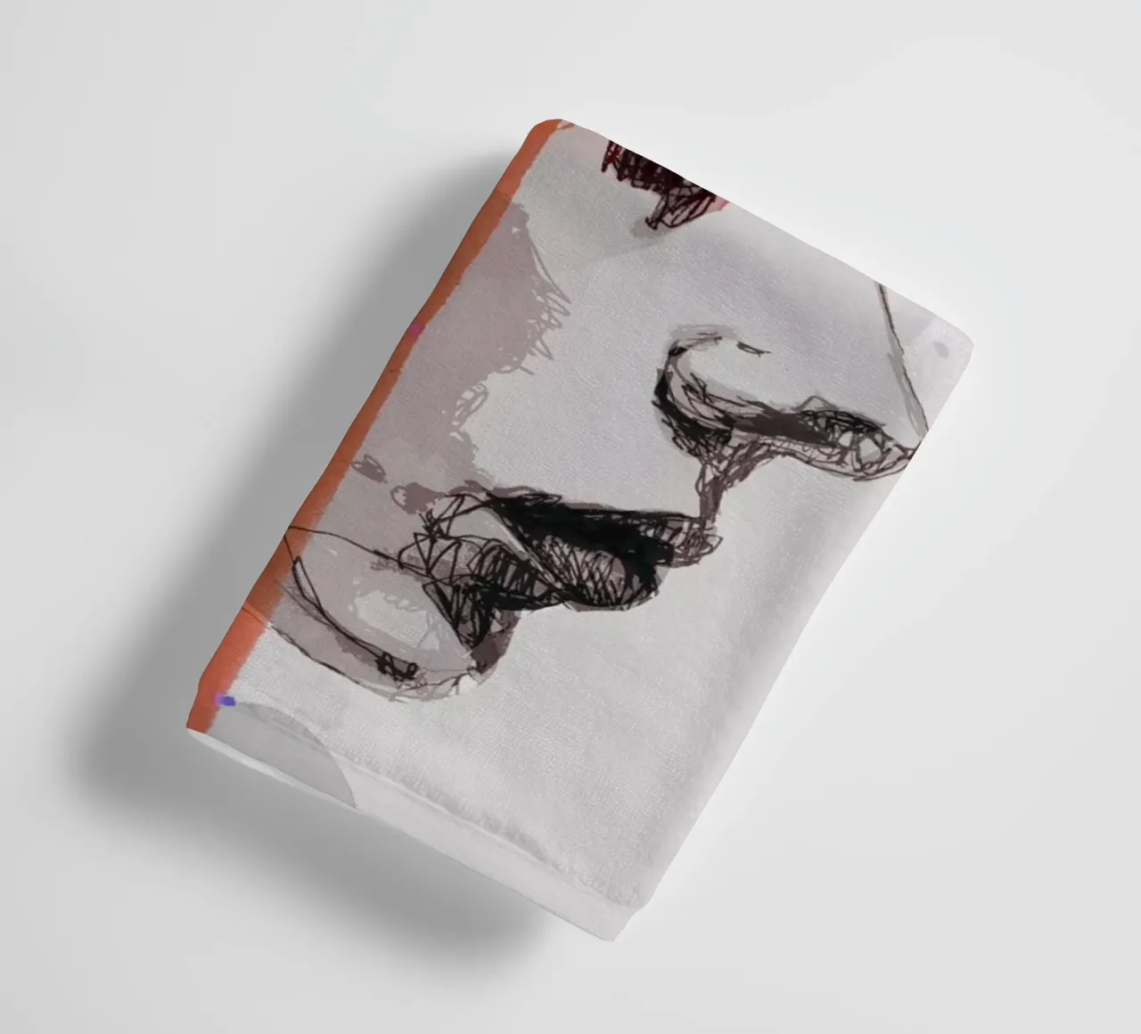 c o s m i c w a v e s badhanddoek van Giulio Iurissevich