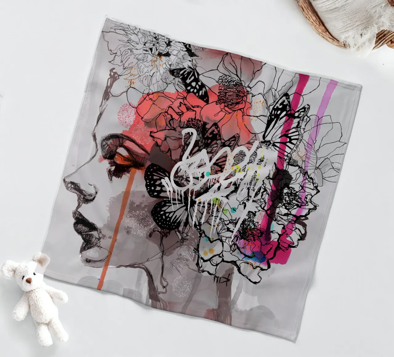 c o s m i c w a v e s coperta in pile da Giulio Iurissevich