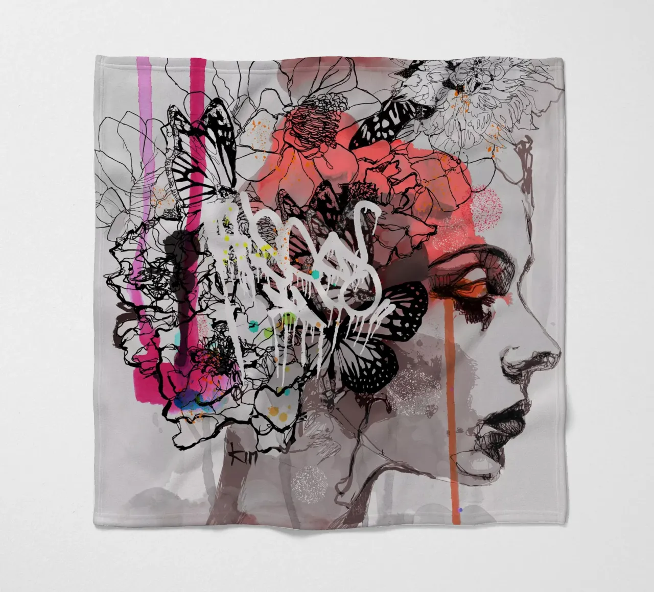 c o s m i c w a v e s coperta in pile da Giulio Iurissevich