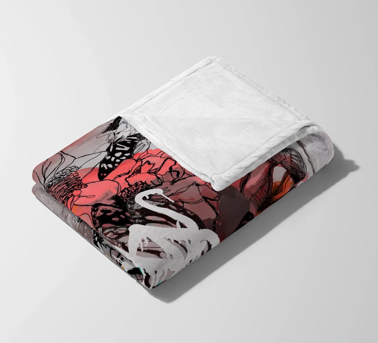 c o s m i c w a v e s plaid polaire de Giulio Iurissevich