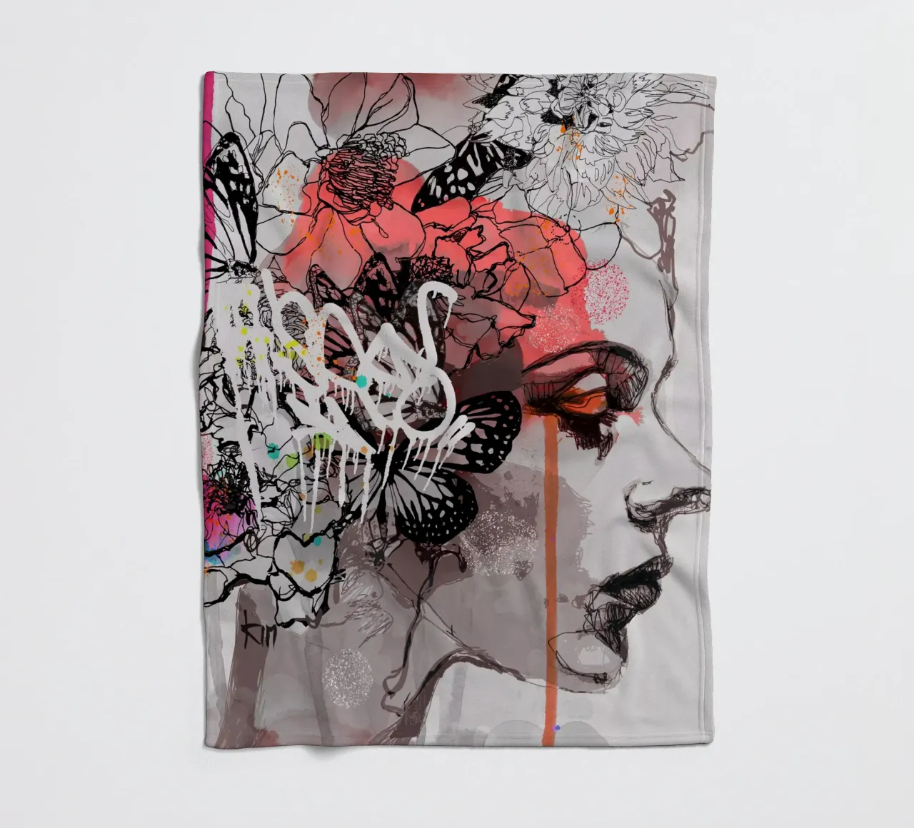 c o s m i c w a v e s coperta in pile da Giulio Iurissevich