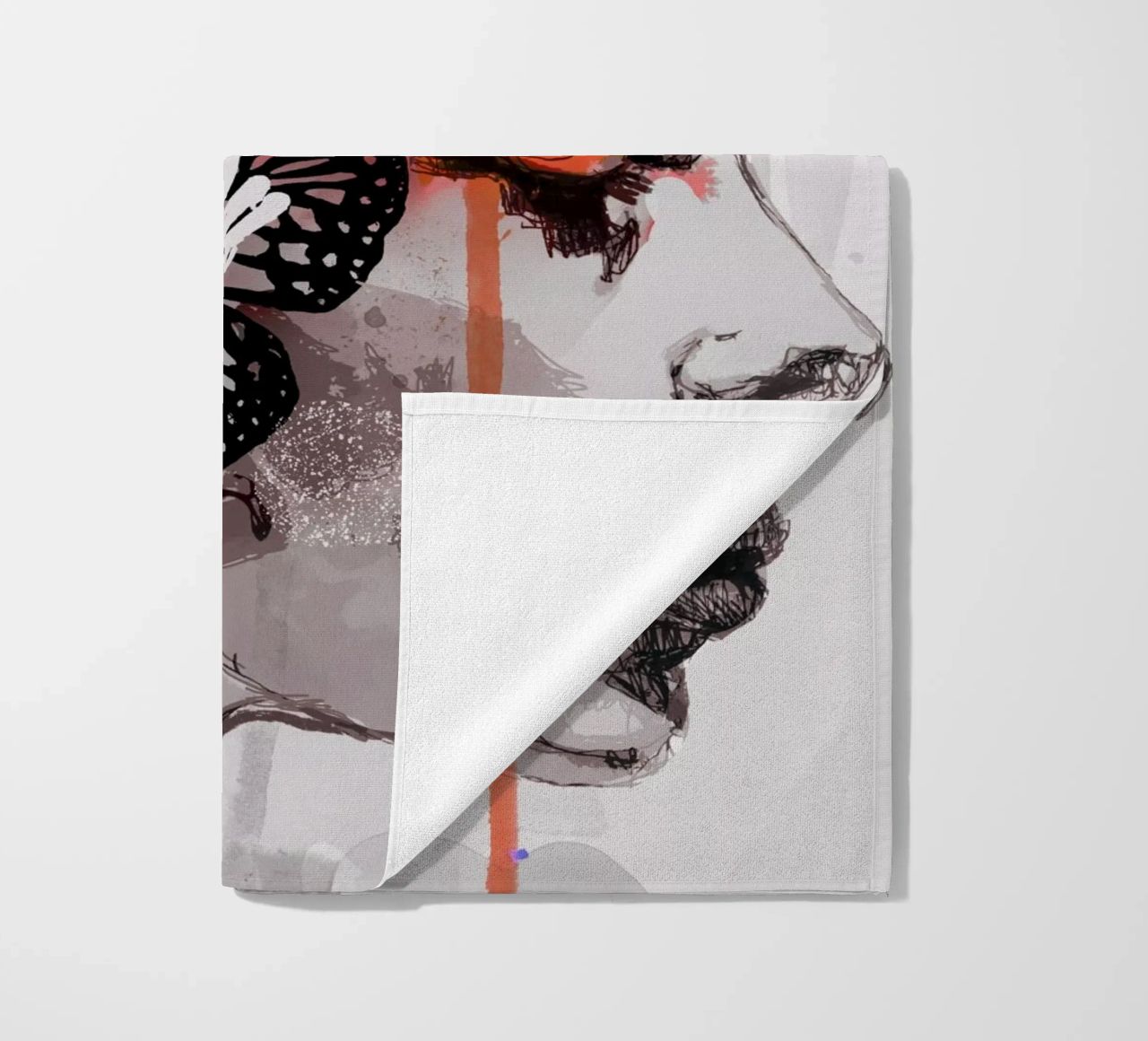 c o s m i c w a v e s serviette de plage de Giulio Iurissevich