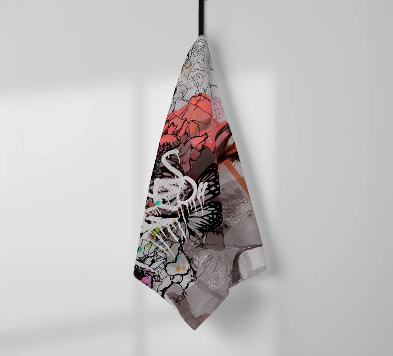 c o s m i c w a v e s canovaccio da cucina da Giulio Iurissevich